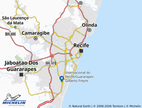 Mappa MICHELIN Paissandu - ViaMichelin