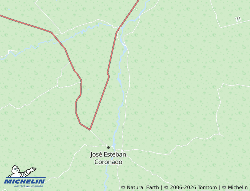 MICHELIN Iturralde, El Oriente map - ViaMichelin