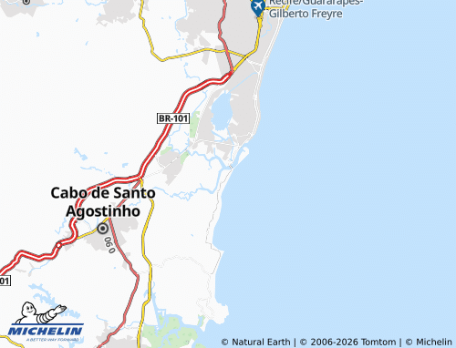 MICHELIN Paiva map - ViaMichelin