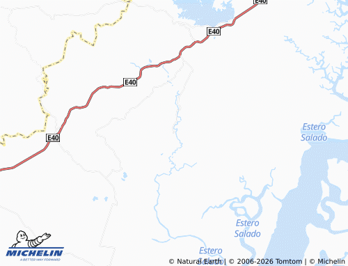 MICHELIN Comuna Daular map - ViaMichelin