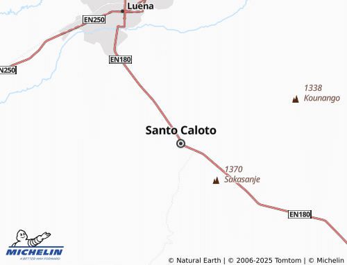 MICHELIN Sanjamba map - ViaMichelin