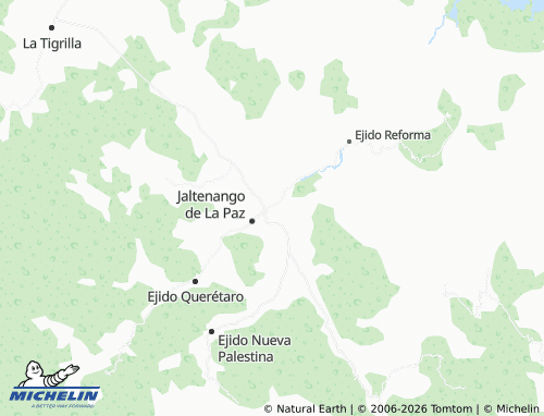 Mappa MICHELIN Ciudad Rural Sustentable Jaltenago - ViaMichelin