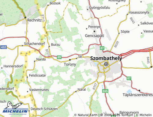 Mappa MICHELIN Sé - ViaMichelin