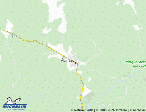 MICHELIN Nuevo Amanecer map - ViaMichelin