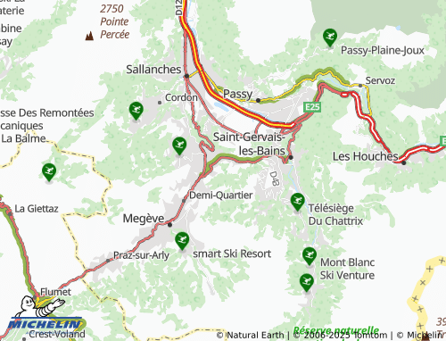 Mapa MICHELIN Les Intages - ViaMichelin