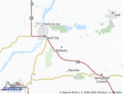 Mappa MICHELIN Roxbury - ViaMichelin