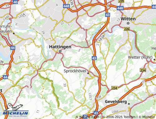 Mapa MICHELIN An der Delle - ViaMichelin
