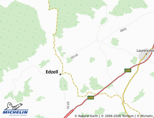 Carte MICHELIN Inch of Arnhall - ViaMichelin