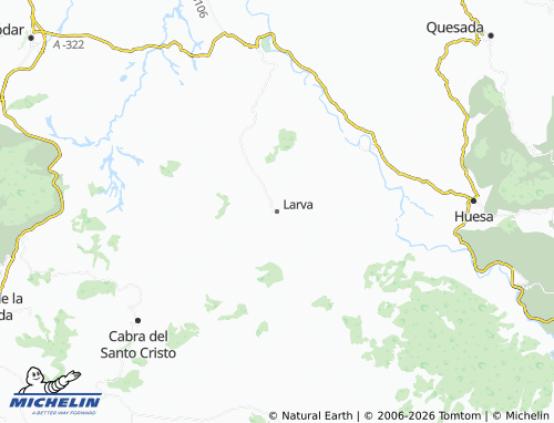 Mapa MICHELIN Larva - ViaMichelin