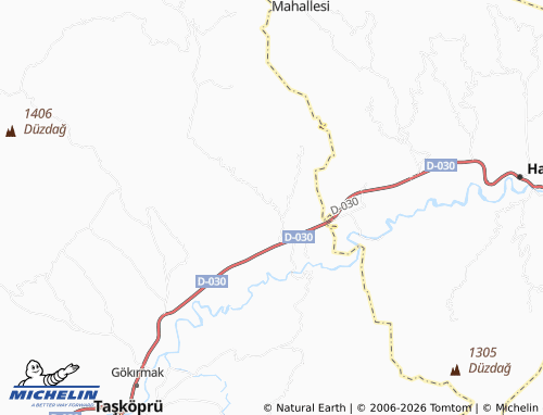 MICHELIN-Landkarte Hamzaoğlu - ViaMichelin