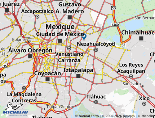 Mappa MICHELIN Iztacalco - ViaMichelin