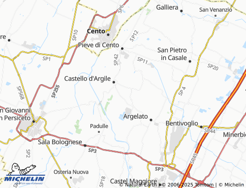 MICHELIN San Donino map - ViaMichelin
