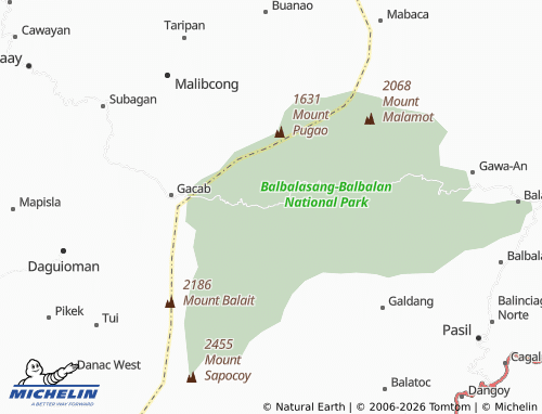 MICHELIN Balbalan map - ViaMichelin