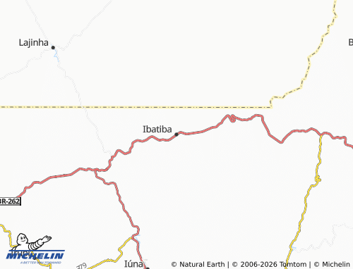 Mapa MICHELIN Ibatiba - ViaMichelin