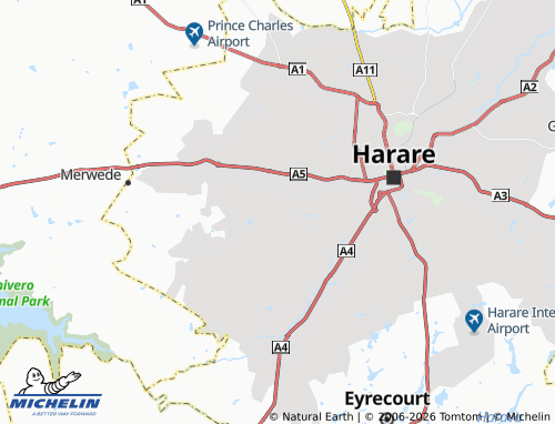 Mapa MICHELIN West Wood - ViaMichelin