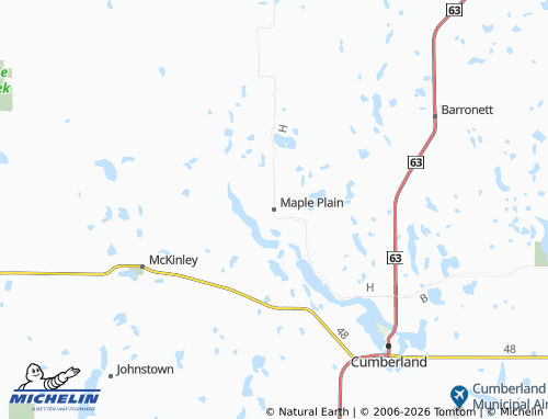 Carte MICHELIN Maple Plain - ViaMichelin