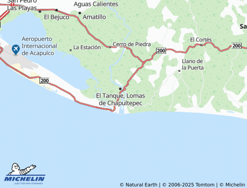 MICHELIN Tierra Blanca map - ViaMichelin