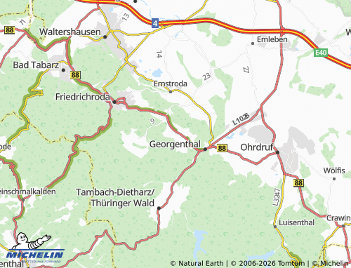 Mapa MICHELIN Altenbergen - ViaMichelin