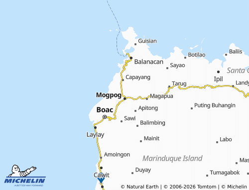MICHELIN Villa Mendez map - ViaMichelin