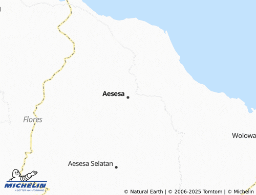 MICHELIN Aesesa map - ViaMichelin