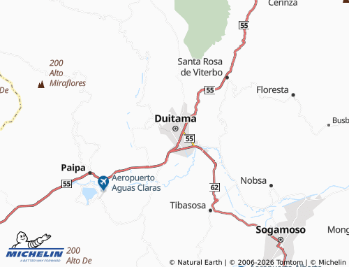 Carte MICHELIN María Auxiliadora - ViaMichelin