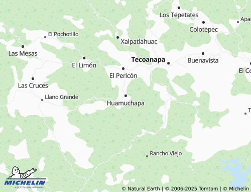 MICHELIN Huamuchapa map - ViaMichelin