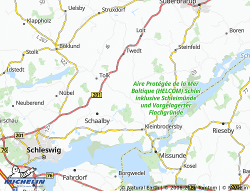 Mappa MICHELIN Scholderup - ViaMichelin