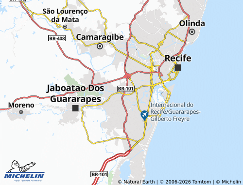 MICHELIN Tejipió map - ViaMichelin