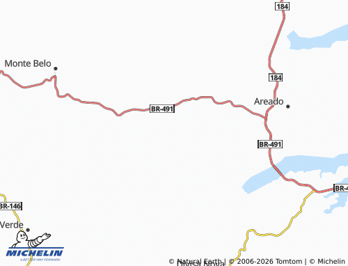 Mappa MICHELIN Usina Monte Alegre - ViaMichelin
