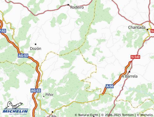 Carte MICHELIN Confurco - ViaMichelin