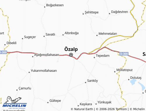 MICHELIN Kargalı map - ViaMichelin