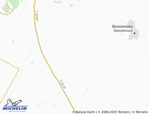 MICHELIN Starytsia map - ViaMichelin