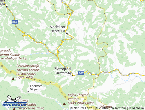 MICHELIN Presoka map - ViaMichelin