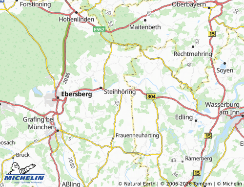 MICHELIN Tulling map - ViaMichelin