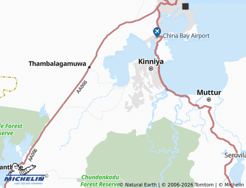 MICHELIN Soorangal map - ViaMichelin