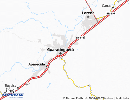 Mapa MICHELIN Nova Guará - ViaMichelin
