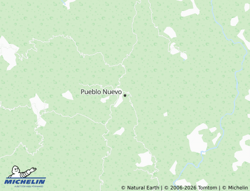 MICHELIN Pueblo Nuevo map - ViaMichelin