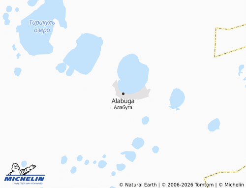 MICHELIN-Landkarte Alabuga - ViaMichelin
