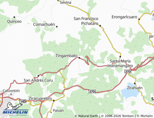 Mapa MICHELIN Magisterio - ViaMichelin