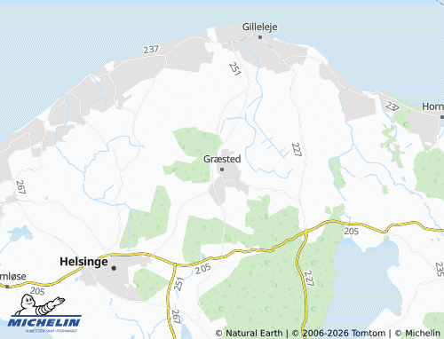 MICHELIN-Landkarte Græsted - ViaMichelin
