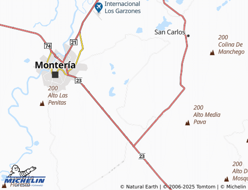 MICHELIN El Cerrito map - ViaMichelin