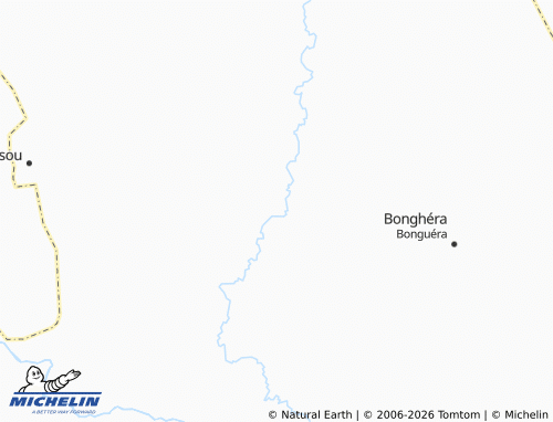 Kaart MICHELIN Amanikro - ViaMichelin
