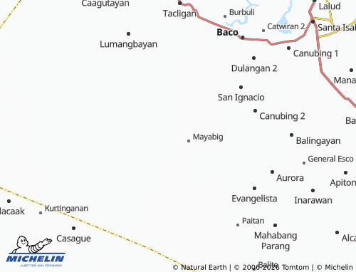 MICHELIN Baras map - ViaMichelin