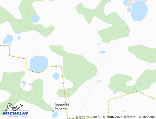 MICHELIN-Landkarte Lesnaya Polyana - ViaMichelin