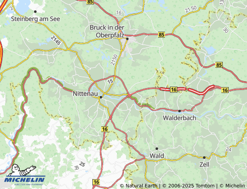 MICHELIN-Landkarte Muckenbach - ViaMichelin
