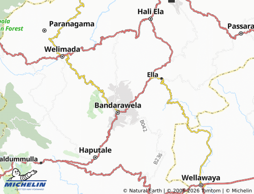 Mapa MICHELIN Watagamuwa1 - ViaMichelin
