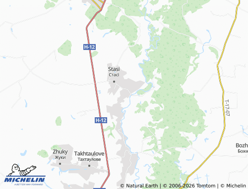 Mapa MICHELIN Havrontsi - ViaMichelin
