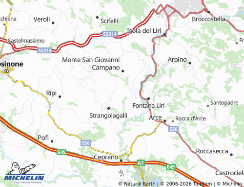 Mappa MICHELIN Boccafolle - ViaMichelin