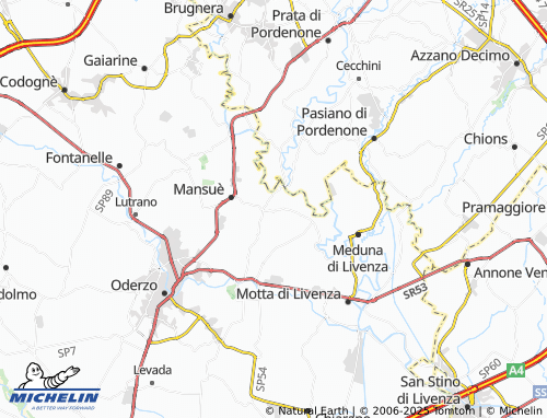 MICHELIN Fossabiuba map - ViaMichelin