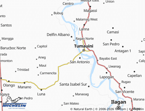 MICHELIN San Isidro map - ViaMichelin